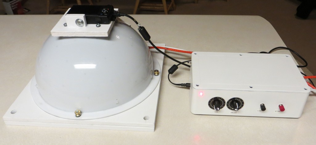 Figure 2: RTI Dome Mark 2, 12-inch dome with 48 3W LEDs